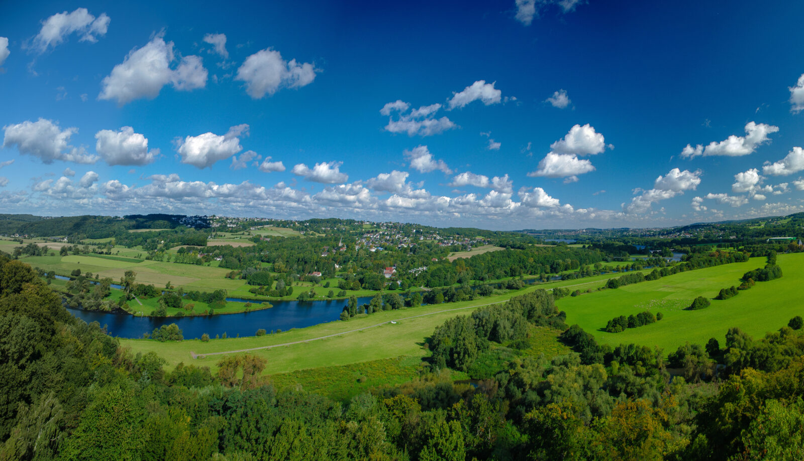 Panorama vom Ruhrtal